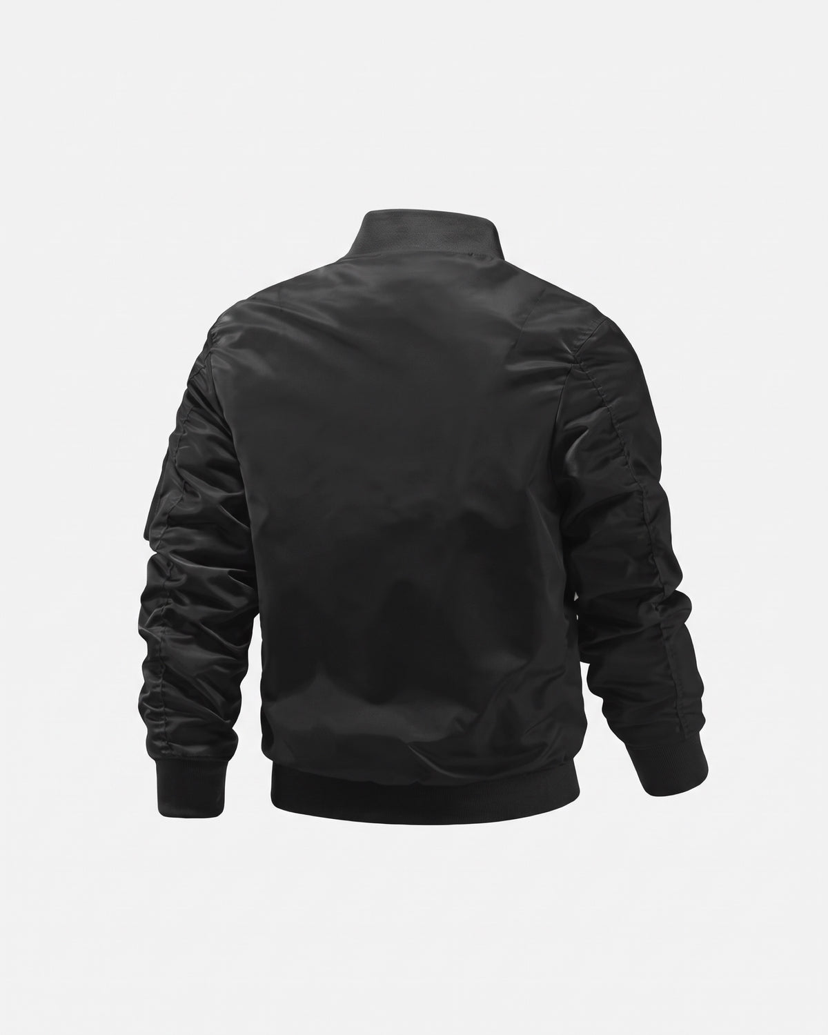 MA-1 BOMBER JACKET — black dos