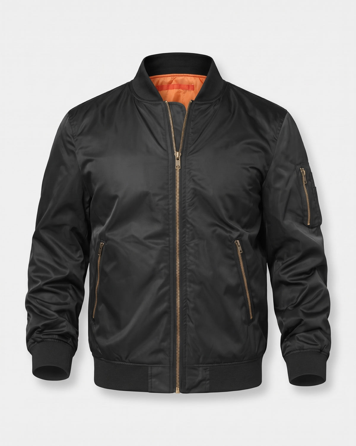 MA-1 BOMBER JACKET — black face