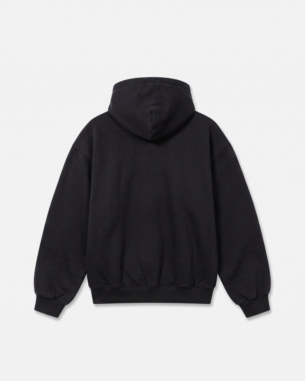 ESSENTIAL HOODIE — black dos