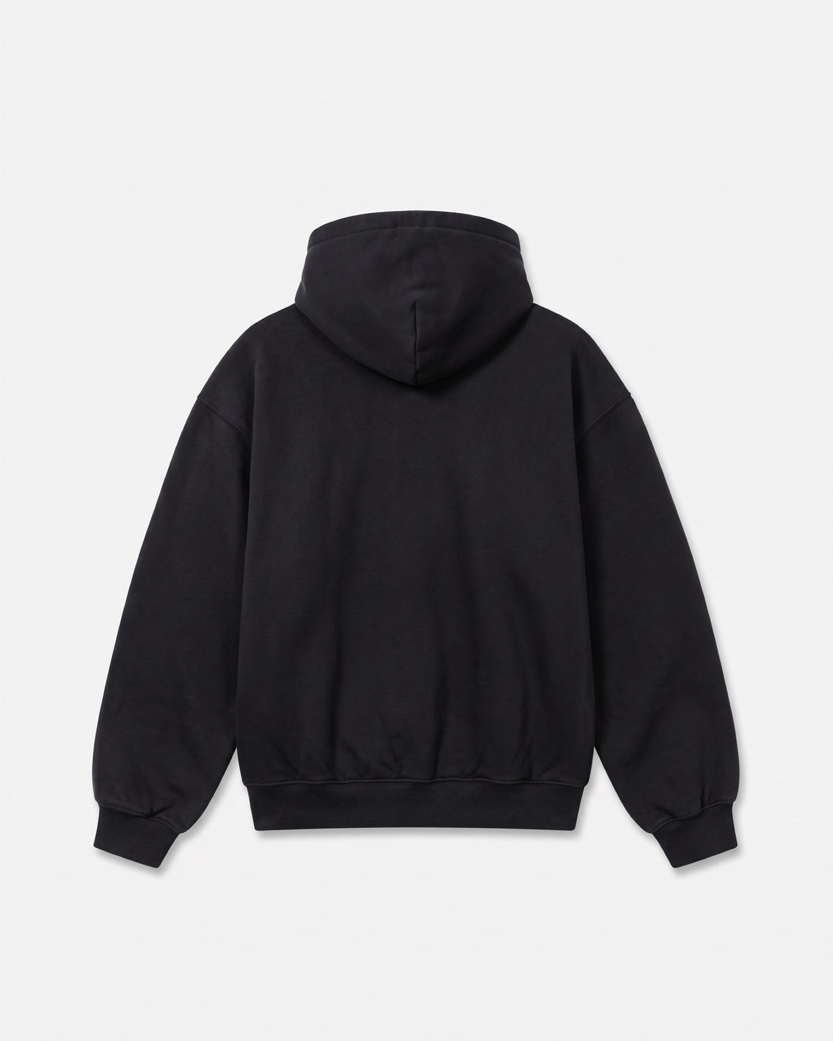ESSENTIAL HOODIE — black dos