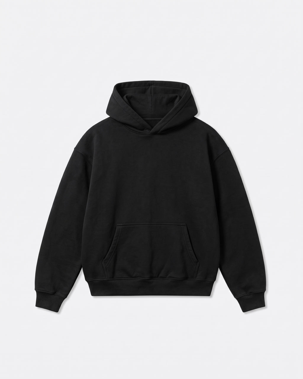 ESSENTIAL HOODIE — black face