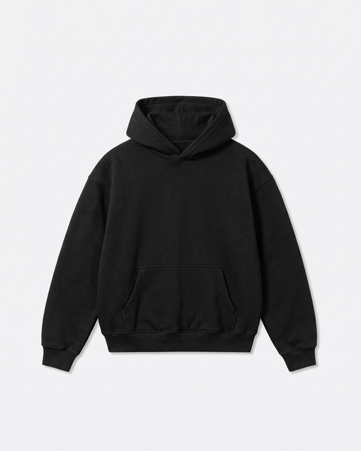 ESSENTIAL HOODIE — black face