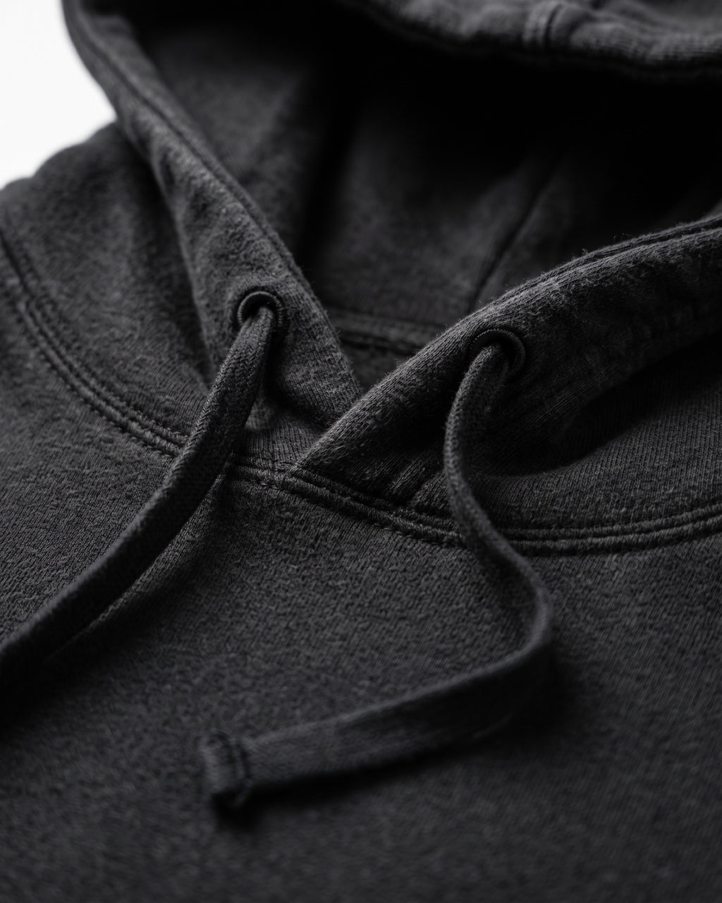 ESSENTIAL HOODIE — black zoom capuche