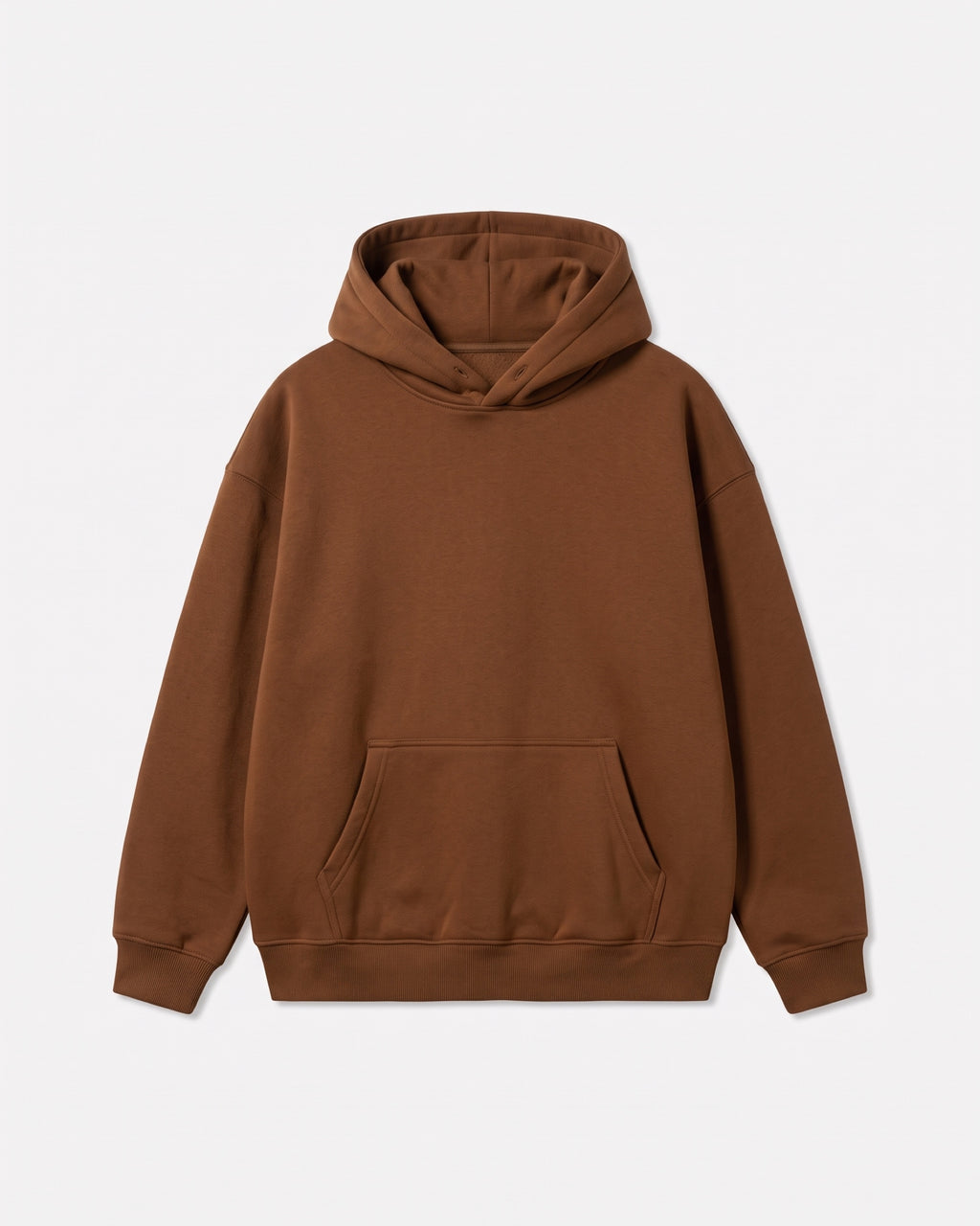 ESSENTIAL HOODIE — brown face