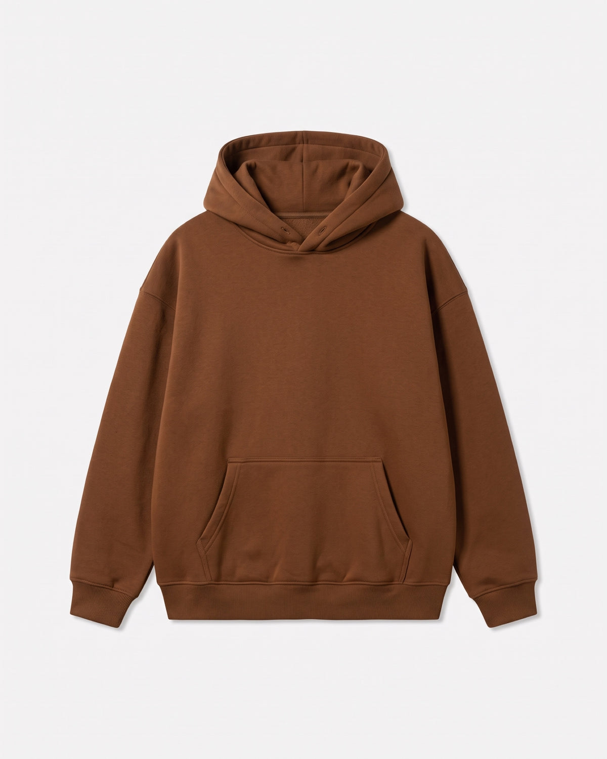 ESSENTIAL HOODIE — brown face