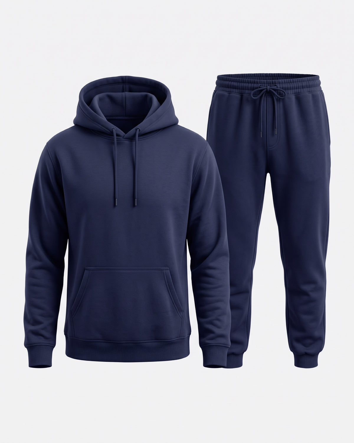 ESSENTIAL SWEATSUIT SET — navy face